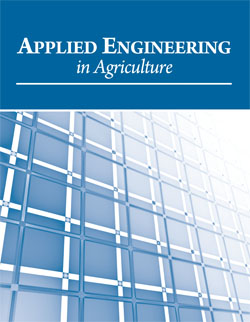 Front cover of Applied Engineering in Agriculture journal